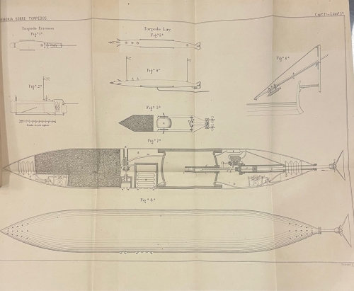 Portada de Memoria sobre Torpedos - Ar�stides Fernandez y Fret