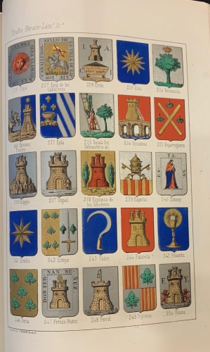 Portada de Trofeo Heroico. Armas, Emblemas y Blasones de las provincias y principales ciudades y villas de Espa�a - Francisco Piferrer