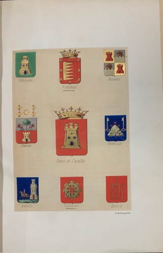 Portada de Viaje de SS.MM y AA. por Castilla, Le�n, Asturias y Galicia verificado en el verano de 1858 - Juan de Dios de la Rada y Delgado