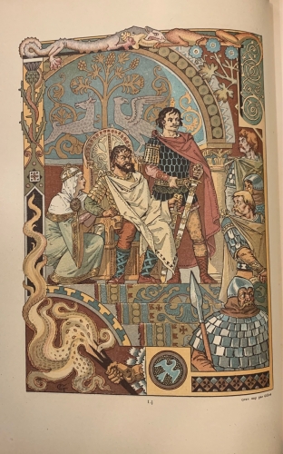 Portada de Histoire des Quatre Fils Aymon. Tr�s Nobles et tr�s Vaillans Chevaliers - Eugene Grasset