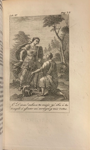 Portada de Numa Pompilio, Segundo Rey de Roma - Caballero Flori�n. Jean Pierre Claris de Florian