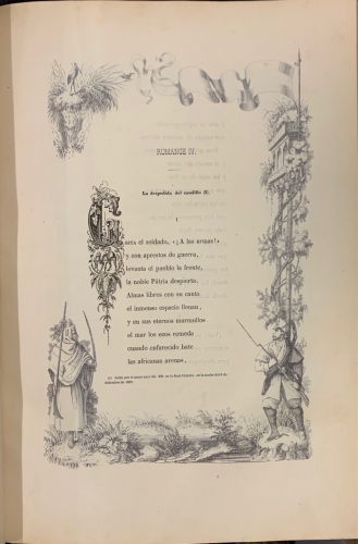 Portada de Romancero de la Guerra de �frica - Eduardo Bustillo