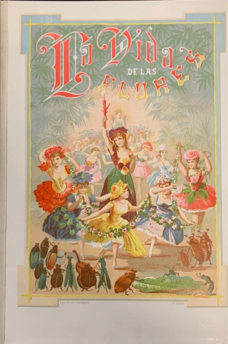 Portada de La Vida de las FLores - Alfonso Karr y Taxile Delord