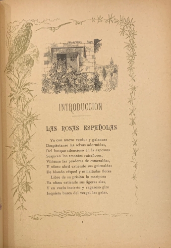 Portada de Aves y Flores. F�bulas morales - Antonia D�az de Lamarque