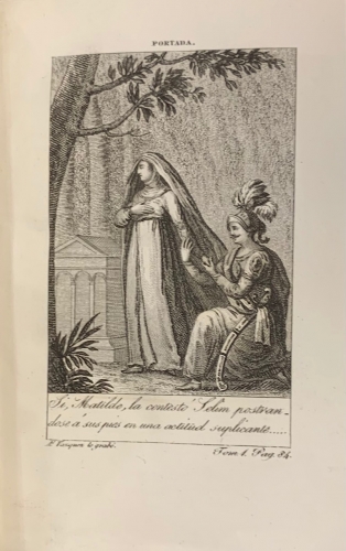 Portada de Selim-Adhel � Matilde en el Oriente - Francois Vernes de Luce