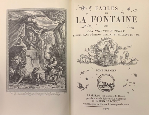 Portada de Fables de La Fontaine - La Fontaine