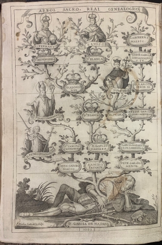 Portada de Vida del Venerable fundador de la Orden de Santiago y de las primeras casas de Redempcion de Cautivos, continuaci�n de la Apologia por el Habito Canonico del Patriarcha Santo Domingo en la misma orden. - Joseph Lopez Agurleta