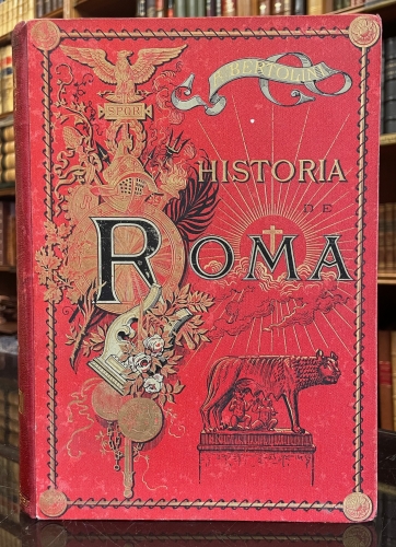 Portada de Historia de Roma, desde los or�genes it�licos hasta la ca�da del Imperio de Occidente - Francisco Bertolini