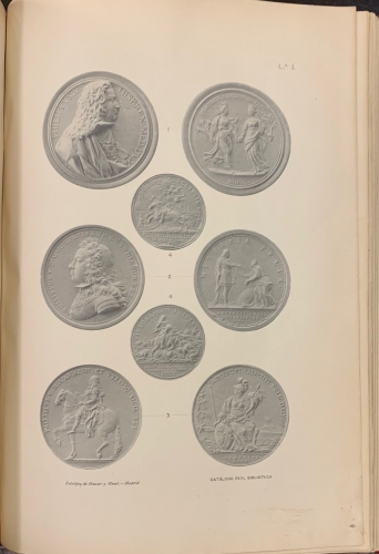 Portada de Medallas de la Casa de Borb�n de D. Amadeo I, del Gobierno Provisional y de la Rep�blica Espa�ola - Antonio Vives