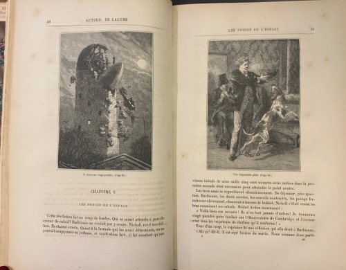 Portada de Autour de la Lune - Julio Verne