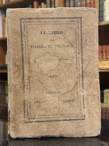 Portada de El Libro del Viajero en Granada - Miguel Lafuente Alcantara