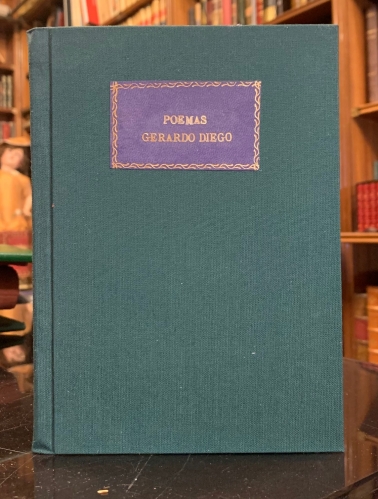 Portada de Poemas - Gerardo Diego