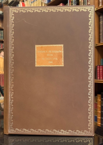 Portada de Relaci�n de M�ritios de D. Joseph Antonio de Estrada, Cura propio por S.M., Vicario in Capite y Juez Exlesiastico del Partido de Santa Barbara Tecoaloya, Mexico