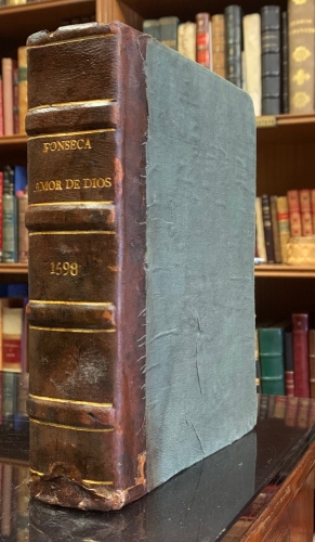 Portada de Tratado del Amor de Dios - F. Cristoval de Fonseca