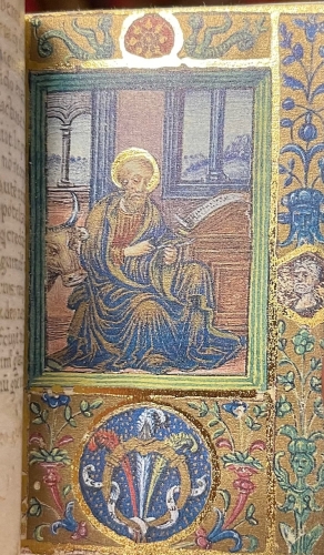 Portada de Libro de Horas de los Medicis de Lorenzo II El Joven
