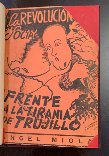 Portada de La Revoluci�n Social frente a la tiran�a de Trujillo - Angel Miol�n