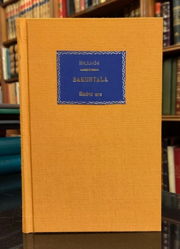 Portada de Sakuntala. Drama en siete actos del poeta indio Kalidasa - Kalidasa. Francisco Garcia Ayuso