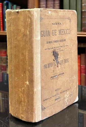 Portada de Nueva Guia de Mexico en ingl�s, franc�s y castellano