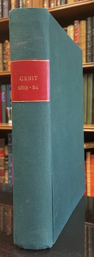Portada de Cenit. Revista de Sociologia, Ciencia y Literatura. A�o 1953 y 1954. 24 n�meros