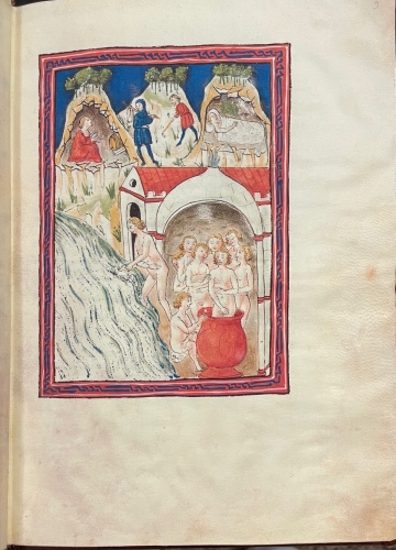 Portada de Nomina et Virtutes Balneorum Putheoli et Baiarum et Tabula Super Balneis Puteoli - Pedro de Eboli