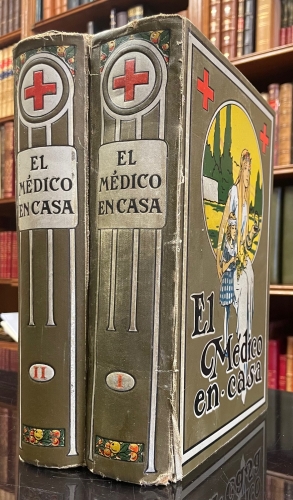 Portada de El M�dico en Casa. Gran Enciclopedia pr�ctica ilustrada de Medicina e Higiene - Fournol, Heiser y Samne