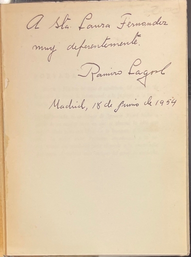 Portada de Canci�n entre Roca y Nube - Ramiro Lagos