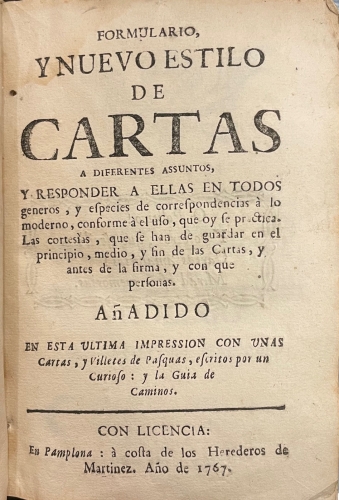 Portada de Formulario y Nuevo Estilo de Cartas a diferentes asuntos y responder a ellas en todos generos