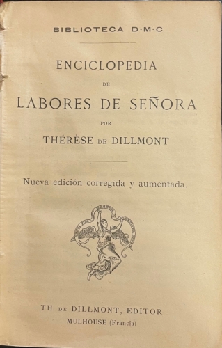 Portada de Enciclopedia de Labores de Se�ora  - Th�r�se de Dillmont