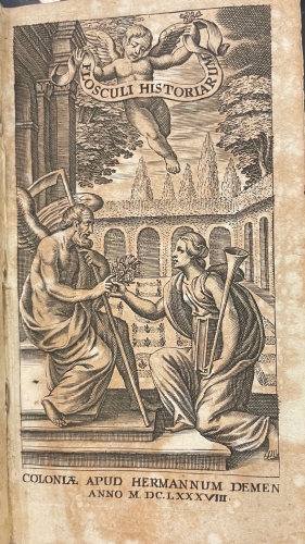 Portada de Flosculi Historiarum in areolas suas Distributi - Jean de Bussieres