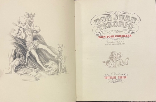 Portada de Don Juan Tenorio - Jose Zorrilla