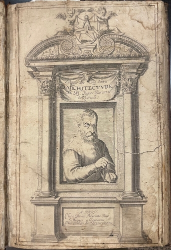 Portada de Reigle des Cinq Ordres D'Architecture - Vignola