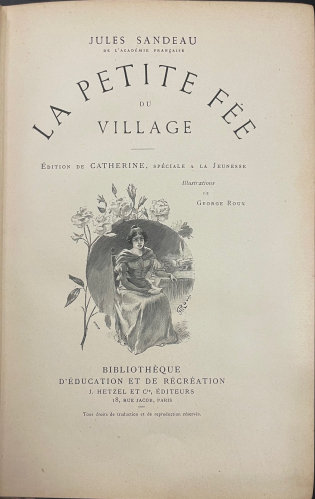Portada de La Petite Fee du Village - Jules Sandeau