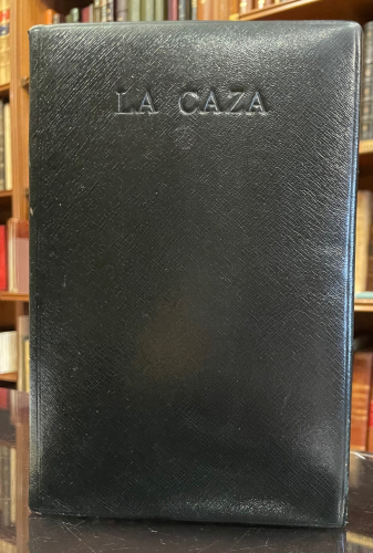 Portada de La Caza. Utilidad de su conservaci�n - General Milans del Bosch