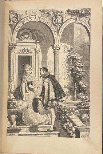 Portada de Aventuras de Gil Blas de Santillana - M. Lesage