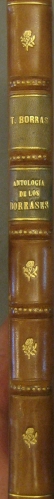 Portada de Antologia De Los Borrases - Tomas Borras