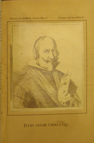 Portada de Memorial de Artilleria, a�o trigesimo septimo. 3� serie. Tomo 3� Centenario de Calderon