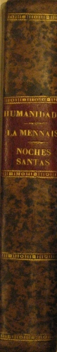 Portada de Paradoja Literaria, Plan De Humanidades y M�todos De Estudio  De Cipriano L�pez.  Observaciones Sobre La caida Del Sr. Abate De Las Mennais Por Gerbert. Noches Sagradas De Luis Richeri.