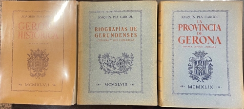 Portada de Biblioteca Gerundense De Estudios e Investigaciones.  - Joaqu�n Pla Cargol