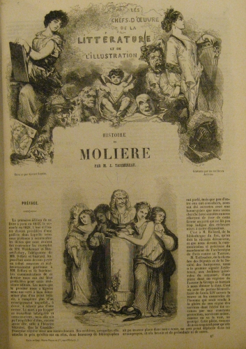 Portada de Oeuvres Compl�tes De Moli�re. Pr�c�d�es De L'Histoire De La Vie et Des Ouvrages De Moli�re Par Jules Taschereau - Moli�re