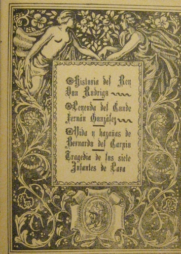 Portada de Libro De las Gestas Espa�olas Compuesto En Prosa Para Lectura De Los Ni�os. - Diego Sanchez Jara