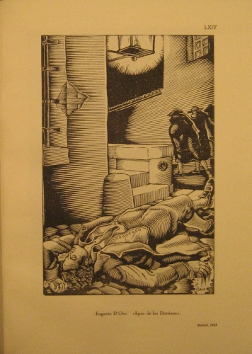 Portada de Cat�logo de la Exposici�n del Libro Espa�ol en Lisboa.  - Dirigida por Miguel Herrero Garcia