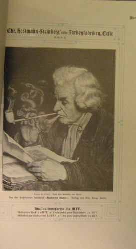 Portada de Chr. Hostmann Steinberg'sche Farben-Fabriken G.M.B.H