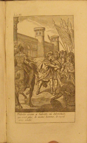 Portada de Les Aventures De T�l�maque, Fils D' Ulysse. - Fenelon