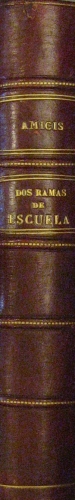 Portada de Dos dramas De Escuela.  - Edmundo De Amicis