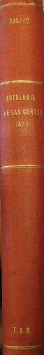 Portada de Antolog�a De Las Cortes De 1820 - Cristobal de Castro