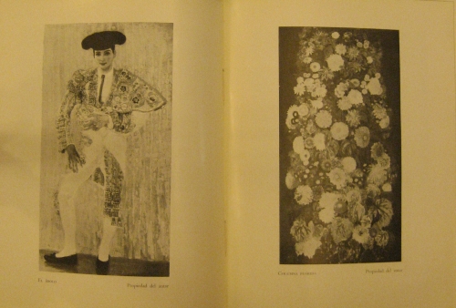 Portada de Homenaje a H. Anglada Camarasa - Direccion General de Bellas Artes