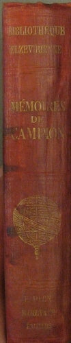 Portada de M�moires De Henri De Campion. Suivie d' Un Choix Des Lettres d' Alexandre De Campion. - Henri De Campion