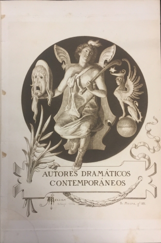 Portada de Autores Dram�ticos Contempor�neos y Joyas Del Teatro Espa�ol Del Siglo XIX
