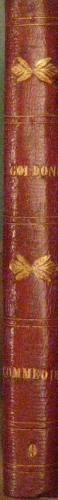 Portada de Collezione delle commedie. Tomo Noveno: La dama prudente, L�impresario delle Smirne, L�Alvaro Fastoso. - Goldoni