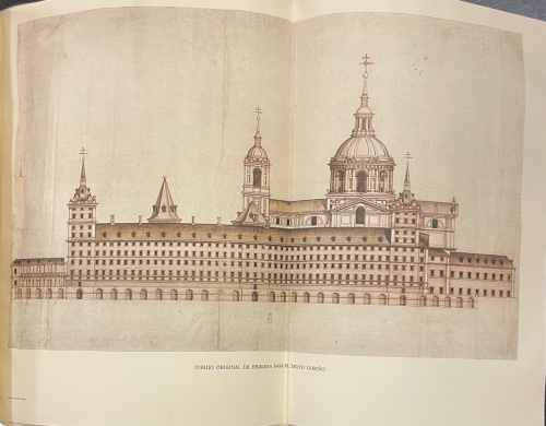 Portada de Las Estampas y El Sumario De El Escorial Por Juan De Herrera - Luis Cervera Vera